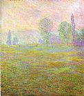 Claude Monet Meadows at Giverny painting